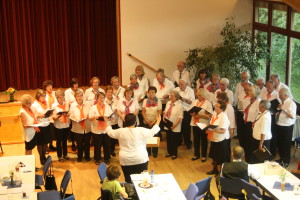 Sängerrunde Eichenau und Singgemeinschaft singen zusammen